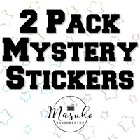 2 Pack Mystery Stickers