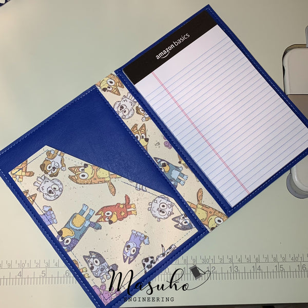 Blue Dogs - Notepad Holder