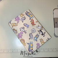 Blue Dogs - Notepad Holder