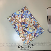 Blue Dogs Stacked - Notepad Holder
