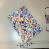 Blue Dogs Stacked - Notepad Holder