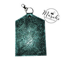 Floral Texture - Teal