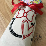 Mom Birds - Embroidered Boozy Bottle Bag