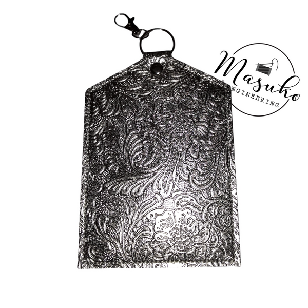 Floral Texture - Silver