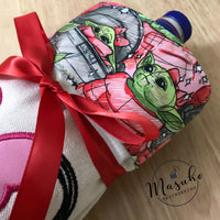 The Child Girl - Embroidered Boozy Bottle Bag